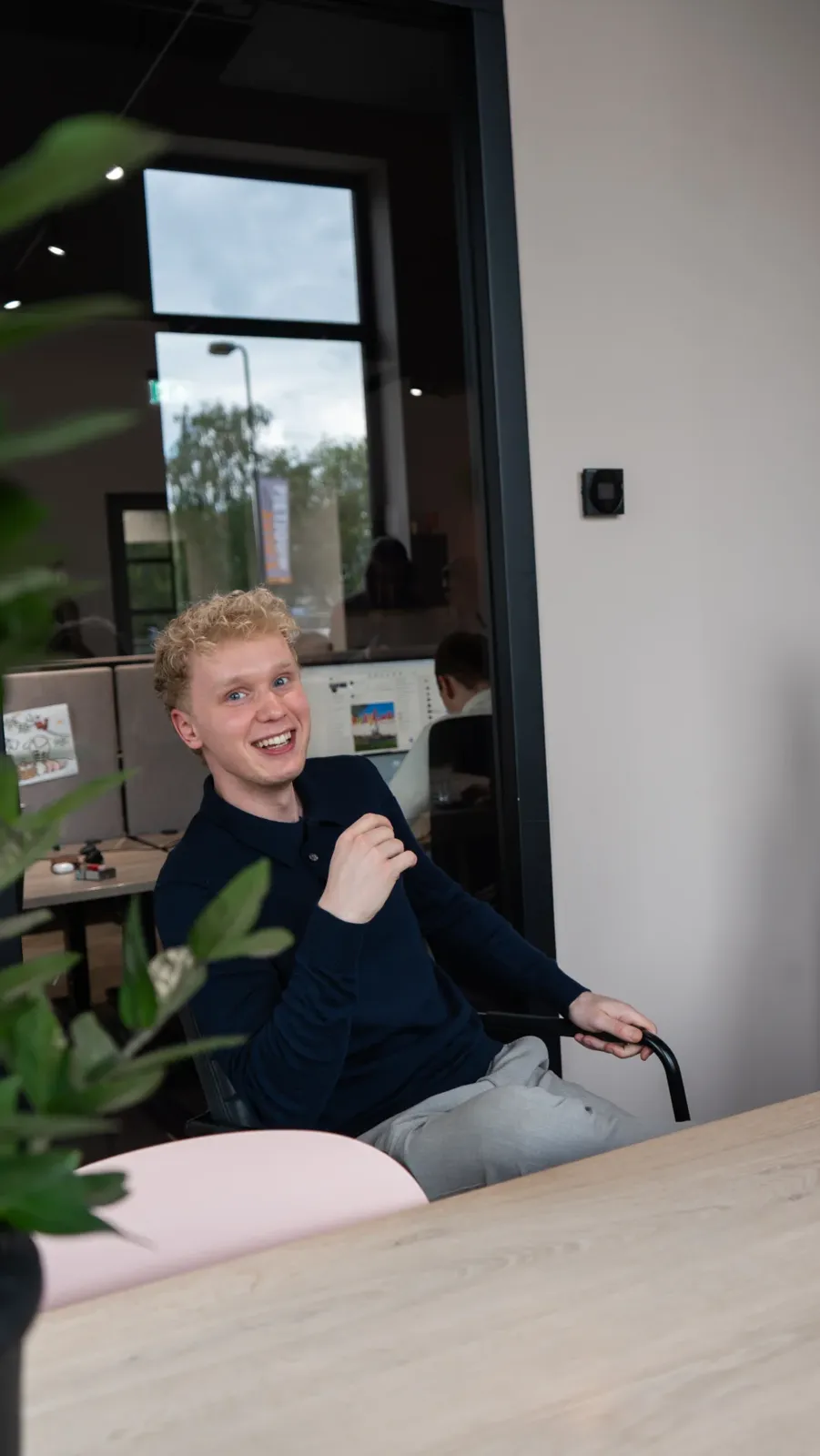 Even ontspannen aan de werkplek